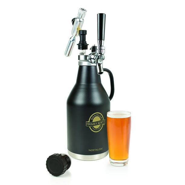 HomeCraft CBG64 Beer growler 2-liter Black